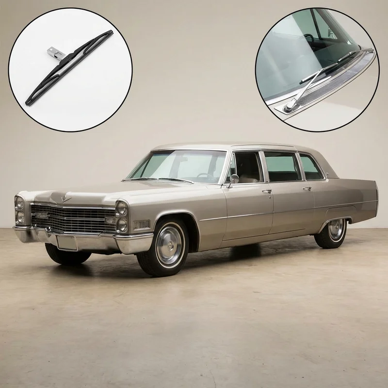 Passenger Side Wiper Blade for Cadillac Series 75 Fleetwood (1957 - 1964) - 1